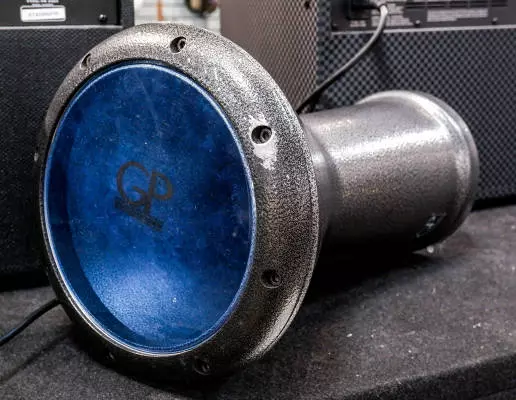 Granite Percussion - 8.5 x 17-inch Tunable Doumbek - Black Finish 2